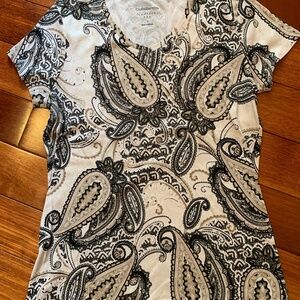 Croft & Barrow short sleeve women’s tee, size small